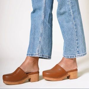 Charlotte Stone clogs 10 luggage brown